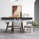 Edwin Light Gray Dining Chair from Ashcroft Furniture - Luna Furniture
