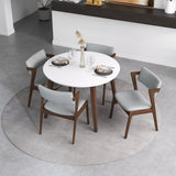 Edwin Light Gray Dining Chair from Ashcroft Furniture - Luna Furniture