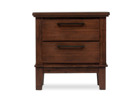 Watson Brown Queen Upholstered Storage Panel Bed from Homelegance - Luna Furniture