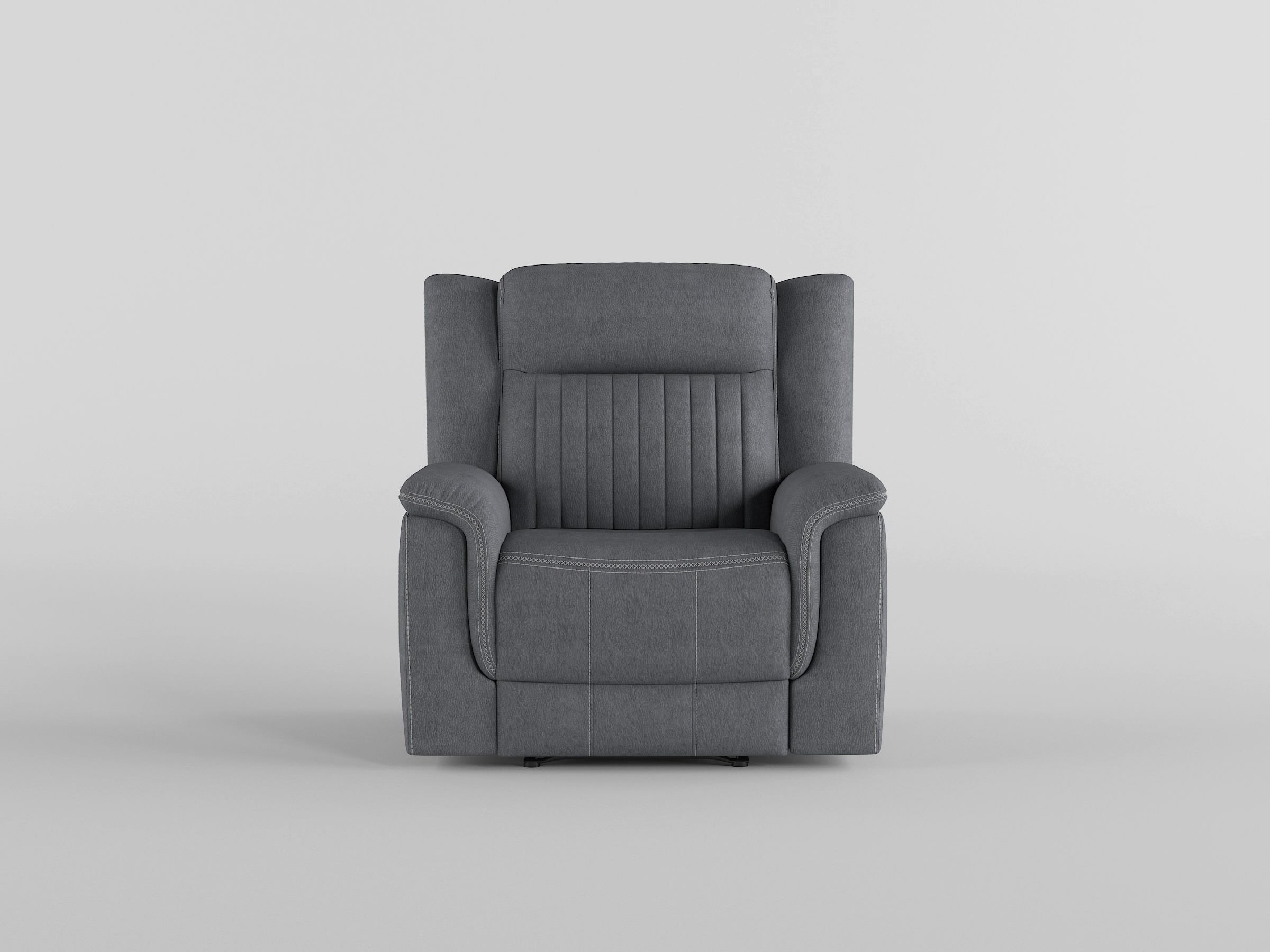 9646GY-1 Reclining Chair - Luna Furniture