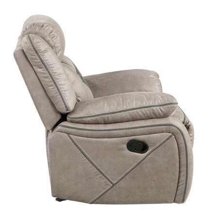 Tyson Gray Glider Recliner Chair from Steve Silver - Luna Furniture