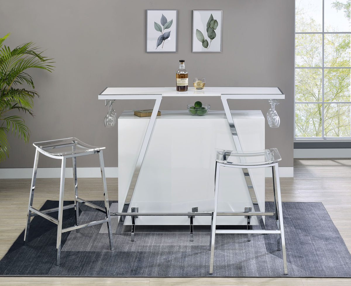 Zena 30″ Backless Bar Stool from Steve Silver - Luna Furniture