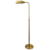 Elara Floor Lamp Gold outer and White inner from Ashcroft Furniture - Luna Furniture