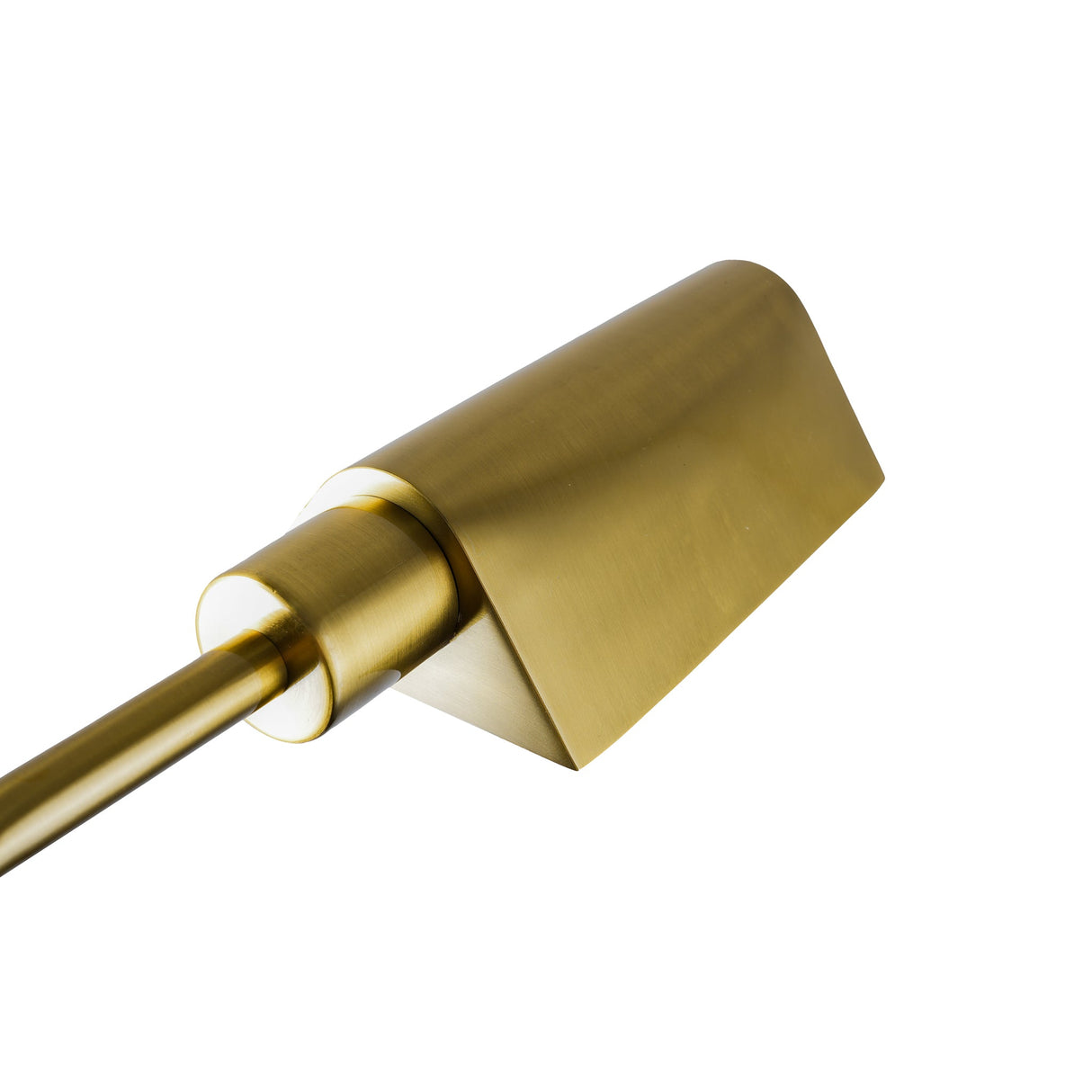 Elara Floor Lamp Gold outer and White inner from Ashcroft Furniture - Luna Furniture