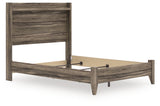 Elbrim Brown Full Panel Bed from Ashley - Luna Furniture