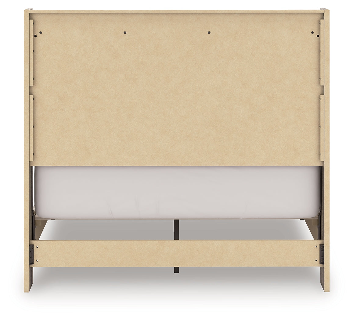 Elbrim Brown Full Panel Storage Bed from Ashley - Luna Furniture