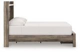 Elbrim Brown Full Panel Storage Bed from Ashley - Luna Furniture