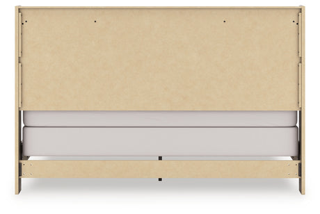 Elbrim Brown King Panel Bed from Ashley - Luna Furniture