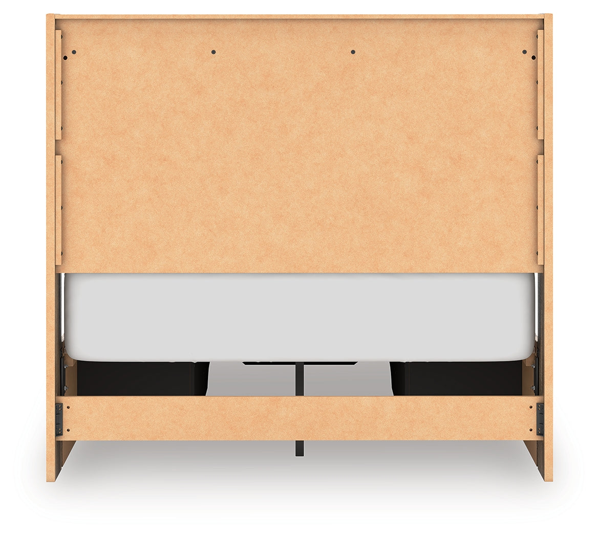 Elbrim Full Panel Storage Bed, Dresser and Mirror from Ashley - Luna Furniture