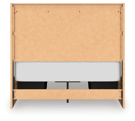 Elbrim Full Panel Storage Bed, Dresser and Mirror from Ashley - Luna Furniture