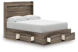 Elbrim Full Panel Storage Bed, Dresser and Mirror from Ashley - Luna Furniture