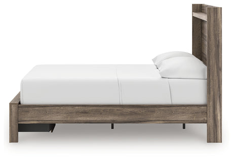 Elbrim Full Panel Storage Bed, Dresser and Mirror from Ashley - Luna Furniture
