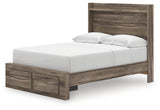 Elbrim Full Panel Storage Bed, Dresser and Mirror from Ashley - Luna Furniture