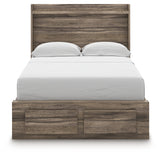 Elbrim Full Panel Storage Bed, Dresser and Mirror from Ashley - Luna Furniture