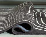 Eldonmore Black/Ivory Large Rug from Ashley Furniture - Luna Furniture