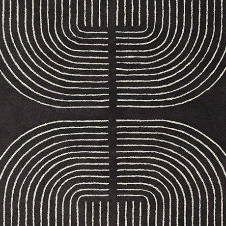 Eldonmore Black/Ivory Large Rug from Ashley - Luna Furniture