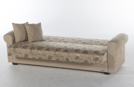 Elita S Yasemin Beige 3-Seat Sleeper Sofa from Bellona - Luna Furniture