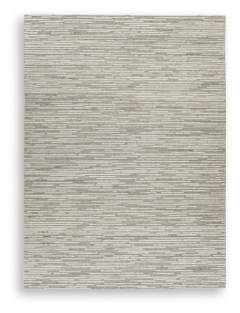 Eljory Gray Extra Large Rug from Ashley - Luna Furniture