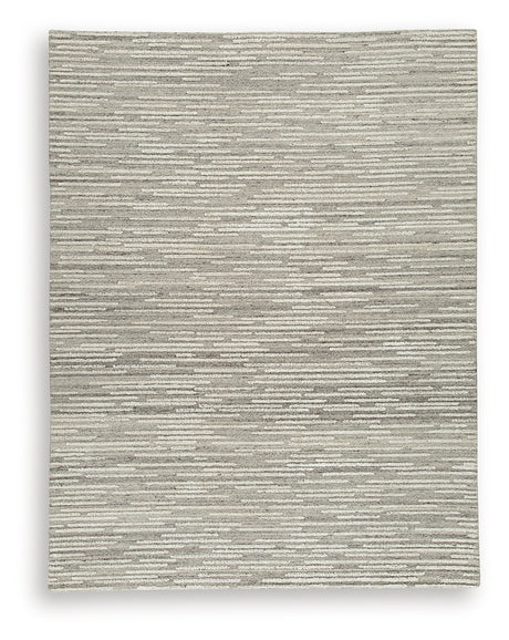 Eljory Gray Large Rug from Ashley - Luna Furniture