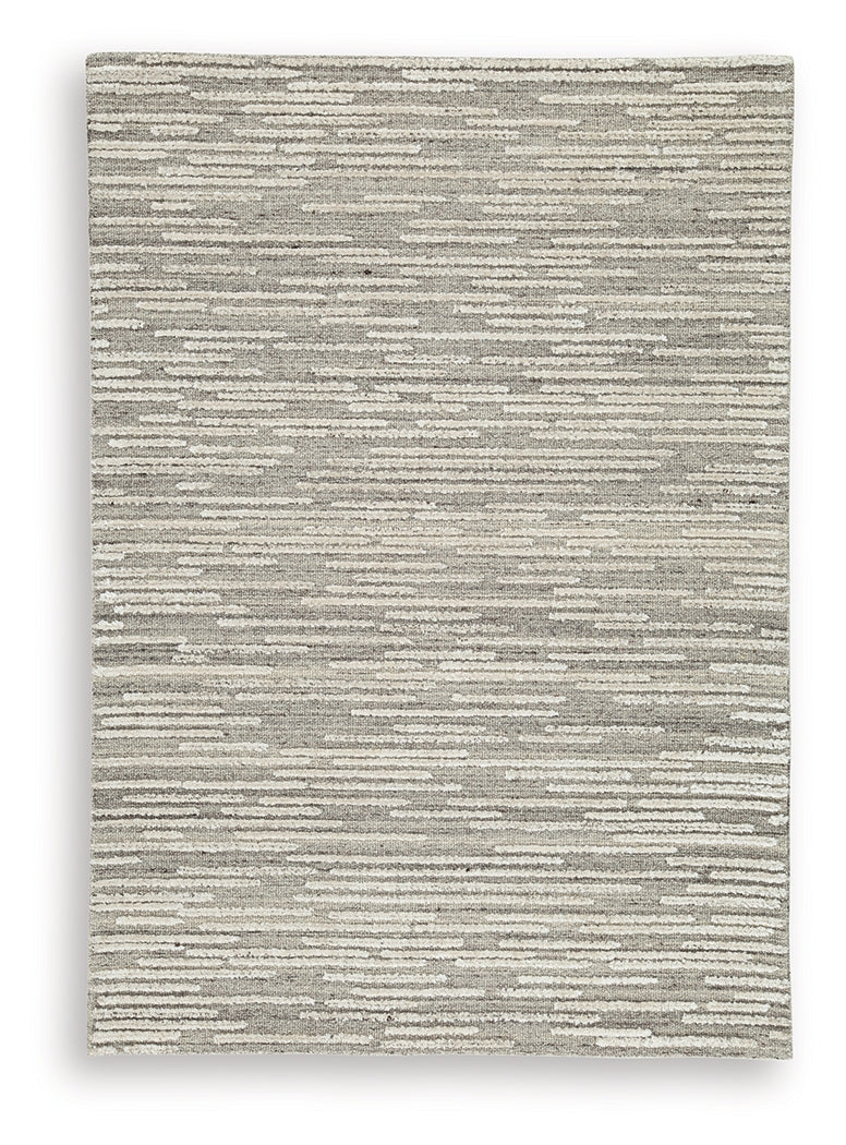 Eljory Gray Medium Rug from Ashley - Luna Furniture