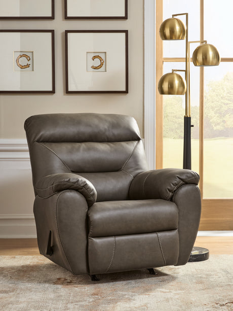 Elksworth Ash Recliner from Ashley - Luna Furniture