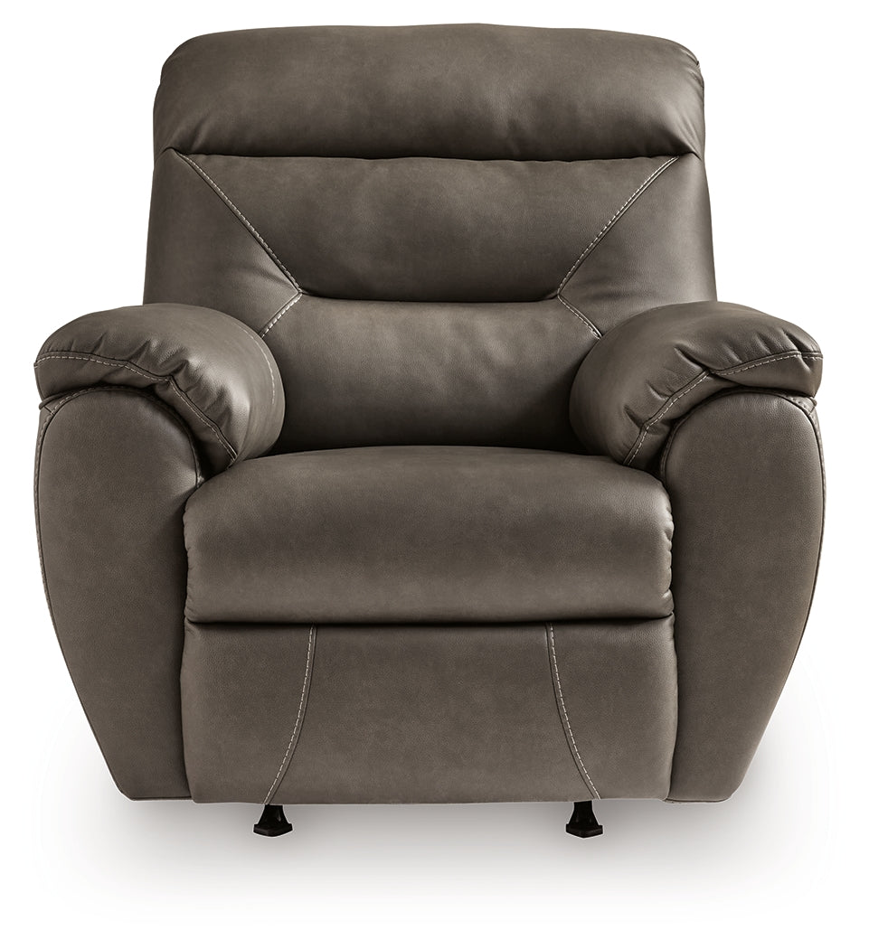 Elksworth Ash Recliner from Ashley - Luna Furniture