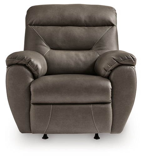 Elksworth Ash Recliner from Ashley - Luna Furniture