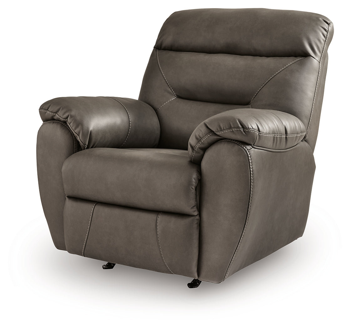Elksworth Ash Recliner from Ashley - Luna Furniture