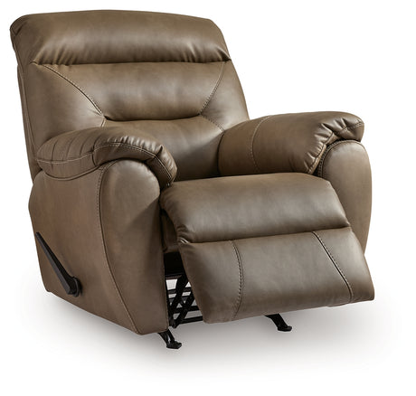 Elksworth Biscotti Recliner from Ashley - Luna Furniture