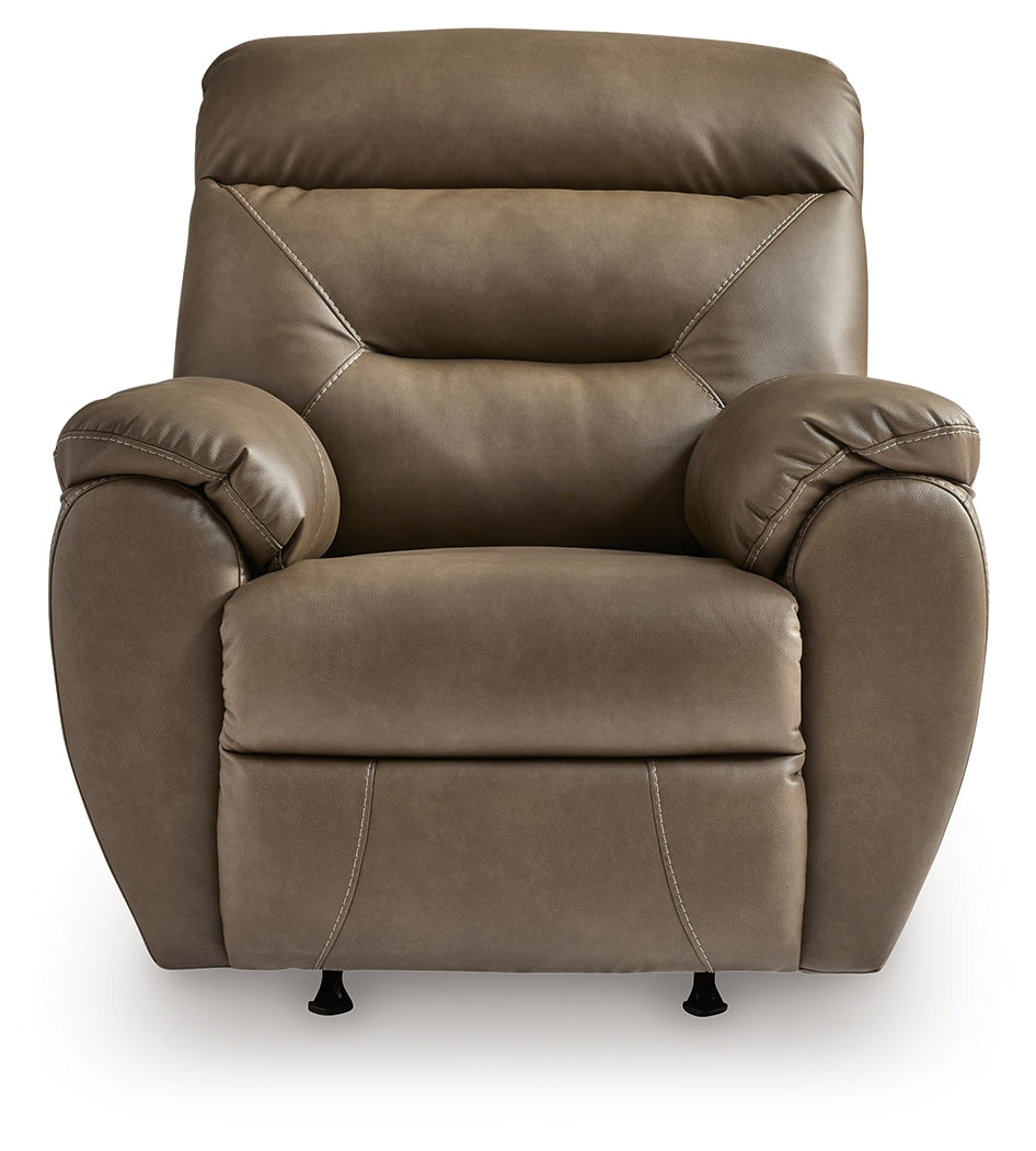 Elksworth Biscotti Recliner from Ashley Furniture - Luna Furniture