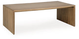 Ella Grove Rich Brown Coffee Table from Ashley Furniture - Luna Furniture