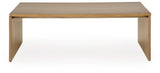 Ella Grove Rich Brown Coffee Table from Ashley Furniture - Luna Furniture