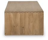 Ella Grove Rich Brown Coffee Table from Ashley Furniture - Luna Furniture