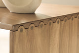 Ella Grove Rich Brown Coffee Table from Ashley Furniture - Luna Furniture