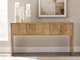 Ella Grove Rich Brown Console from Ashley - Luna Furniture