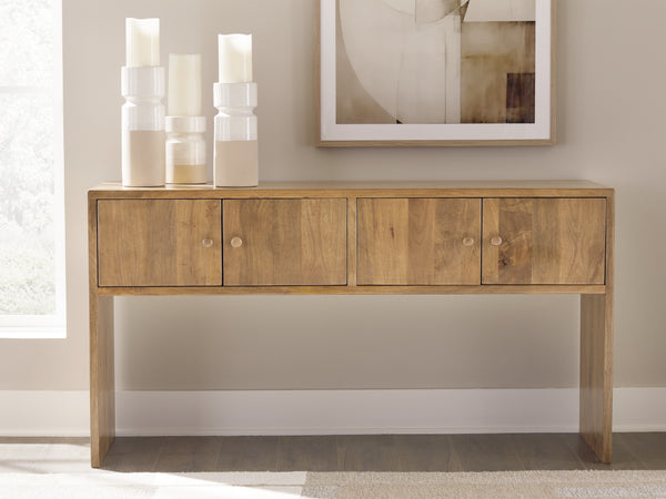 Ella Grove Rich Brown Console
