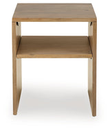 Ella Grove Rich Brown End Table from Ashley - Luna Furniture