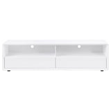 Ellice White TV Stand Media Console from Coaster - Luna Furniture