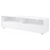 Ellice White TV Stand Media Console from Coaster - Luna Furniture