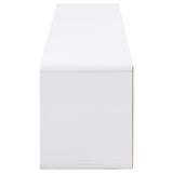 Ellice White TV Stand Media Console from Coaster - Luna Furniture