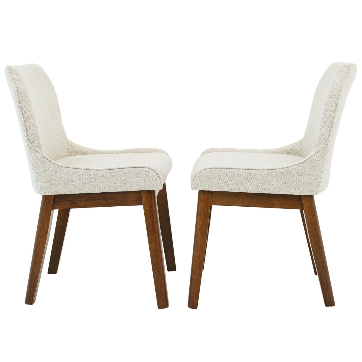 Ellis Beige Linen Dining Chair from Midinmod - Luna Furniture