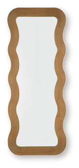 Ellisonville Brown Floor Mirror from Ashley Furniture - Luna Furniture
