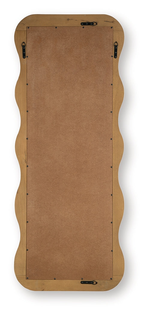 Ellisonville Brown Floor Mirror from Ashley Furniture - Luna Furniture