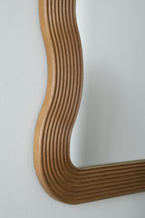 Ellisonville Brown Floor Mirror from Ashley Furniture - Luna Furniture
