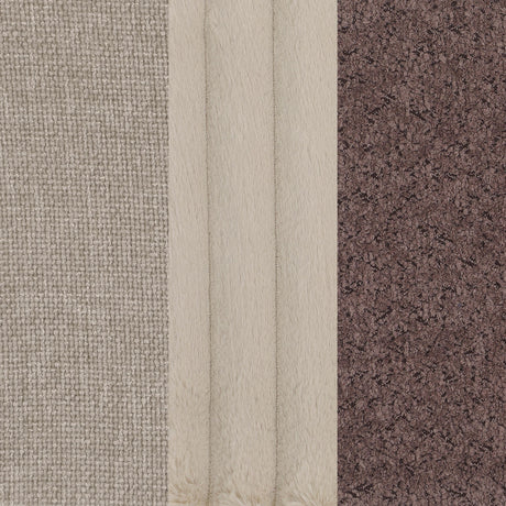 Ellorie Beige Upholstered Channel Back Curved Sofa from Coaster - Luna Furniture