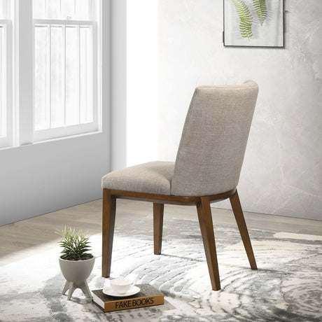 Elmwood Cream Fabric Dining Chair (Set Of 2) from Midinmod - Luna Furniture