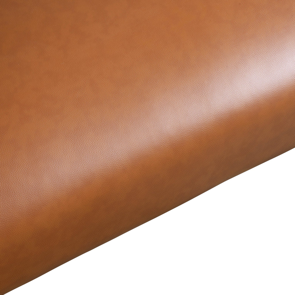 Elwood Cognac Vegan Leather Sofa from Ashcroft Furniture - Luna Furniture