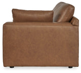 Emilia Caramel 3-Piece Sectional Sofa, 2-Piece Sectional Loveseat and Ottoman from Ashley - Luna Furniture