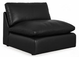 Emilia Black 3-Piece Leather Modular Sofa from Ashley - Luna Furniture