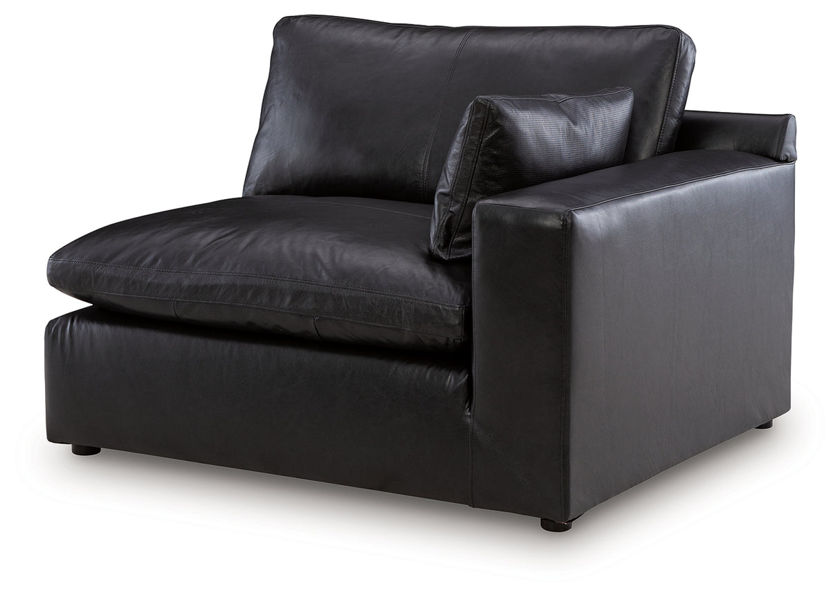 Emilia Sofa and Loveseat in Black from Ashley - Luna Furniture